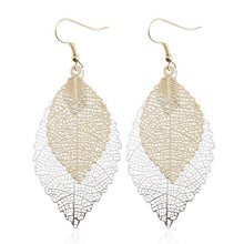 Load image into Gallery viewer, Light As A Feather Gold &amp; Silver Earrings
