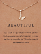 Make a Wish - Beautiful Butterfly Necklace