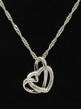 Load image into Gallery viewer, Silver-Tone Copper Heart Necklace
