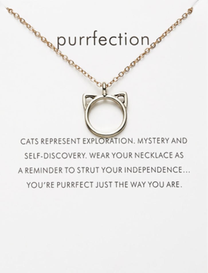 Make a Wish - Purrfection Cat Necklace