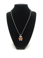 Load image into Gallery viewer, Best Friends Matching Butterfly Necklace Set
