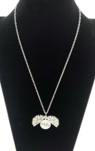 Load image into Gallery viewer, Stainless Steel Sunflower Necklace with hidden “I Love You to the Moon and Back” message
